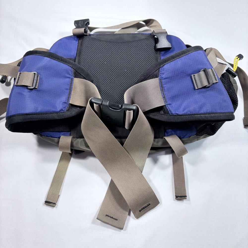 Mountainsmith Day Lumbar Pack Blue Grey Hiking Waist Bag Fanny Pack 13L - Picture 5 of 8
